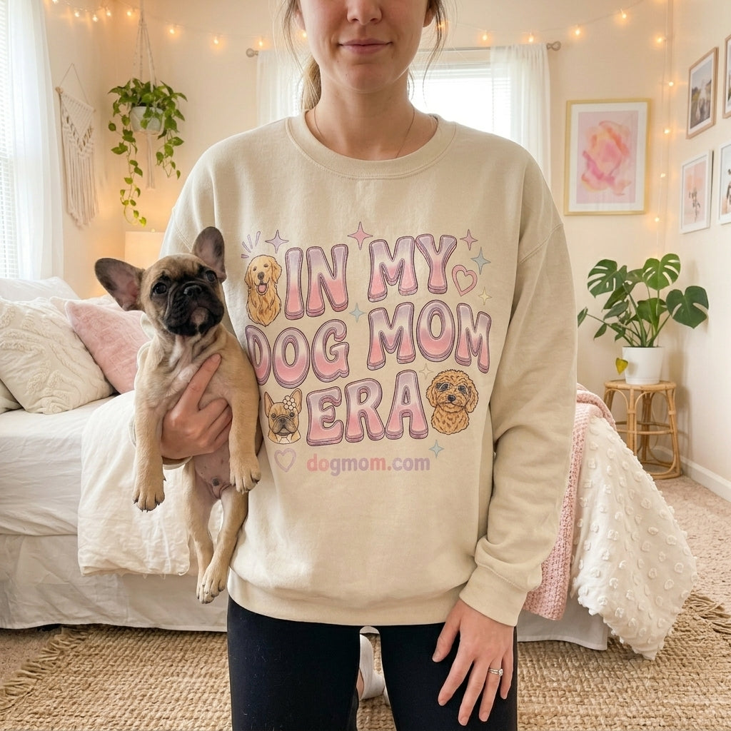 In My Dog Mom Era Crewneck