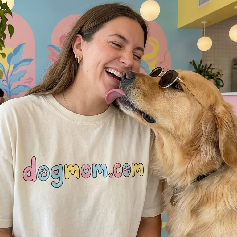 DogMom.com Pastel Tee - view 5 - DogMom.com