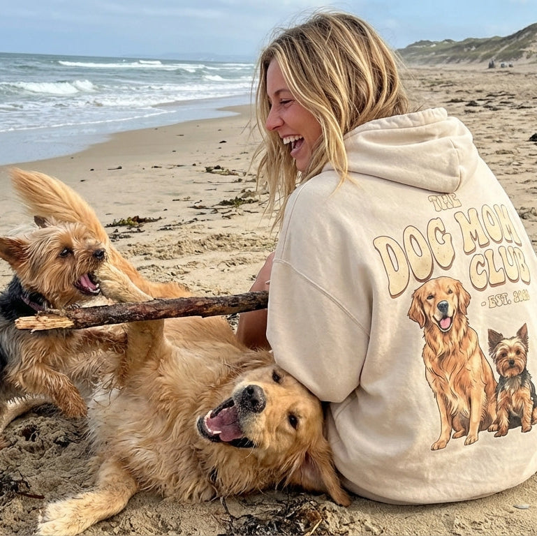 The Dog Mom Club 2026 Hoodie - alternate view - DogMom.com