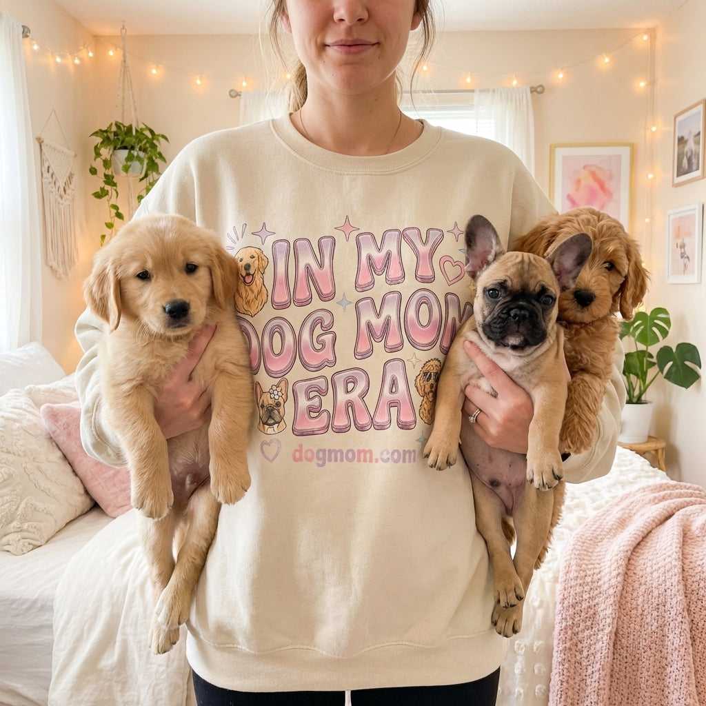 In My Dog Mom Era Crewneck