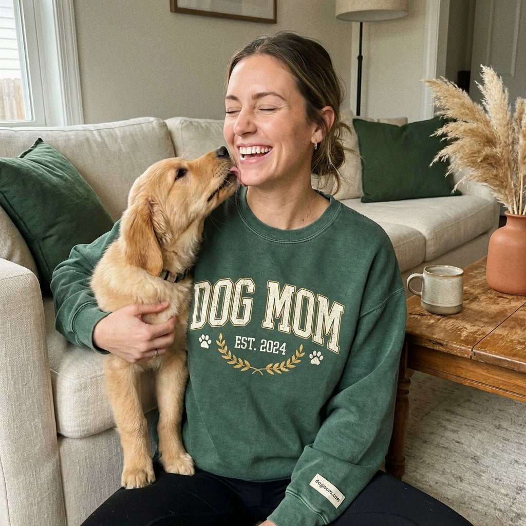 Dog Mom EST. 2024 Crewneck