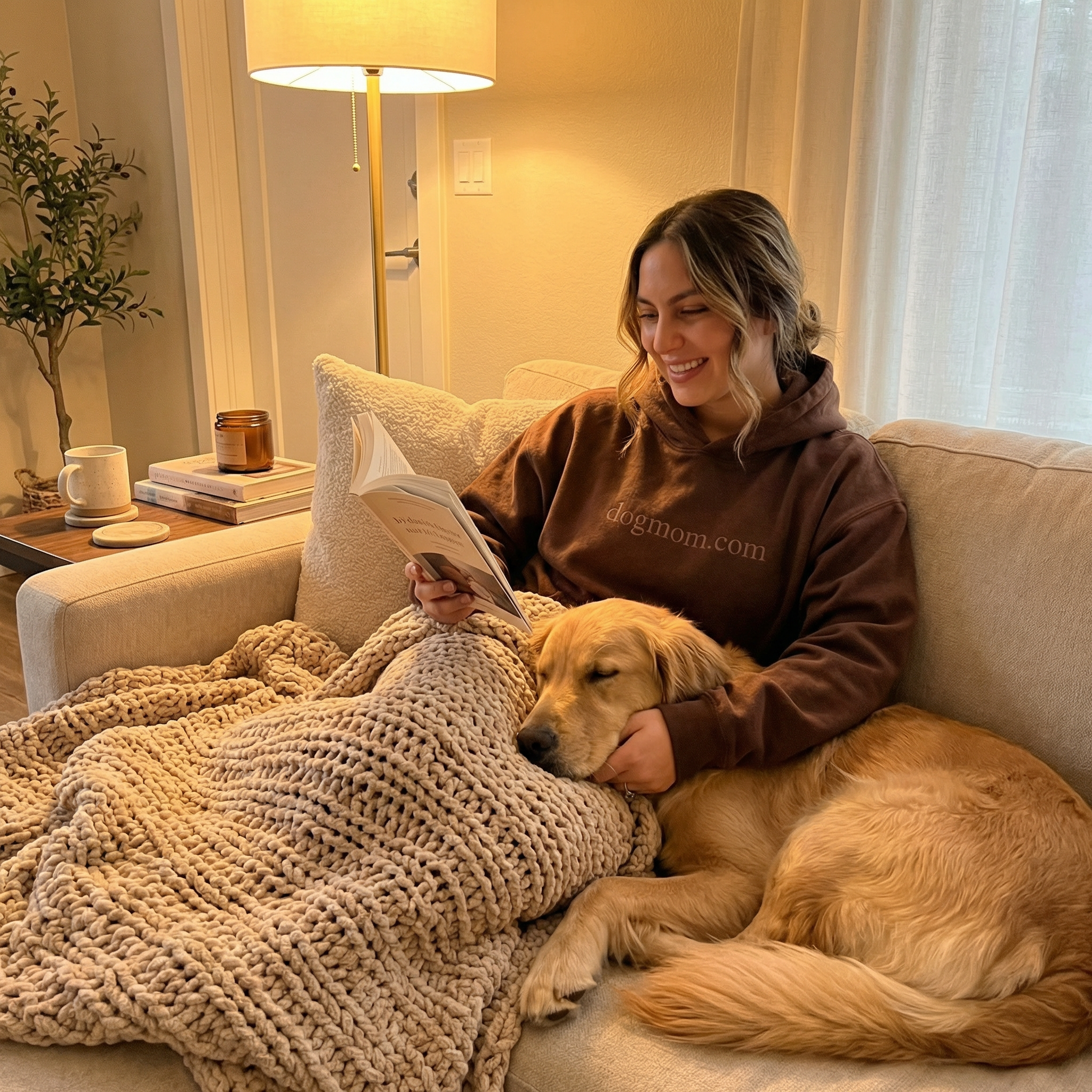 Chocolate Dog Mom Hoodie