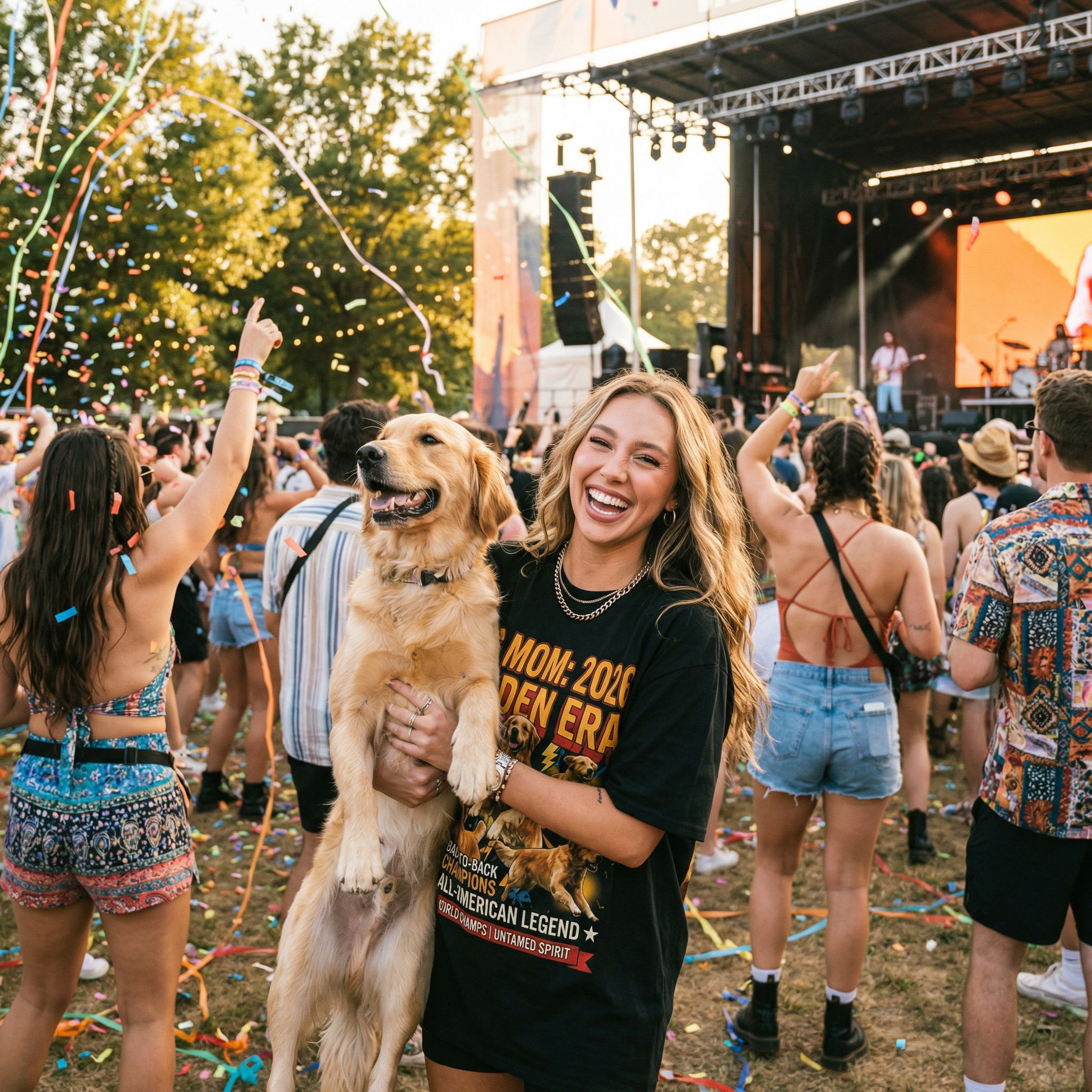 Dog Mom 2026 Golden Era Shirt