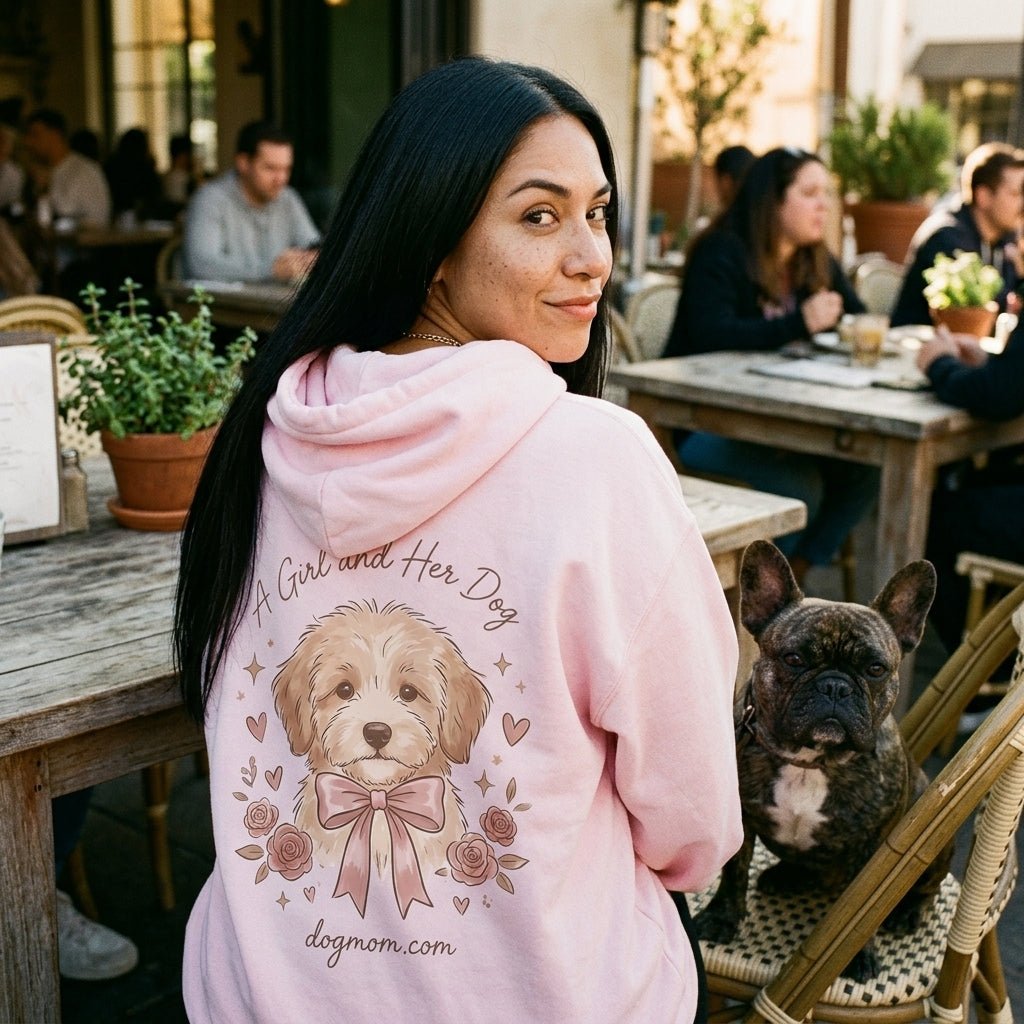 A Girl and Her Dog Hoodie