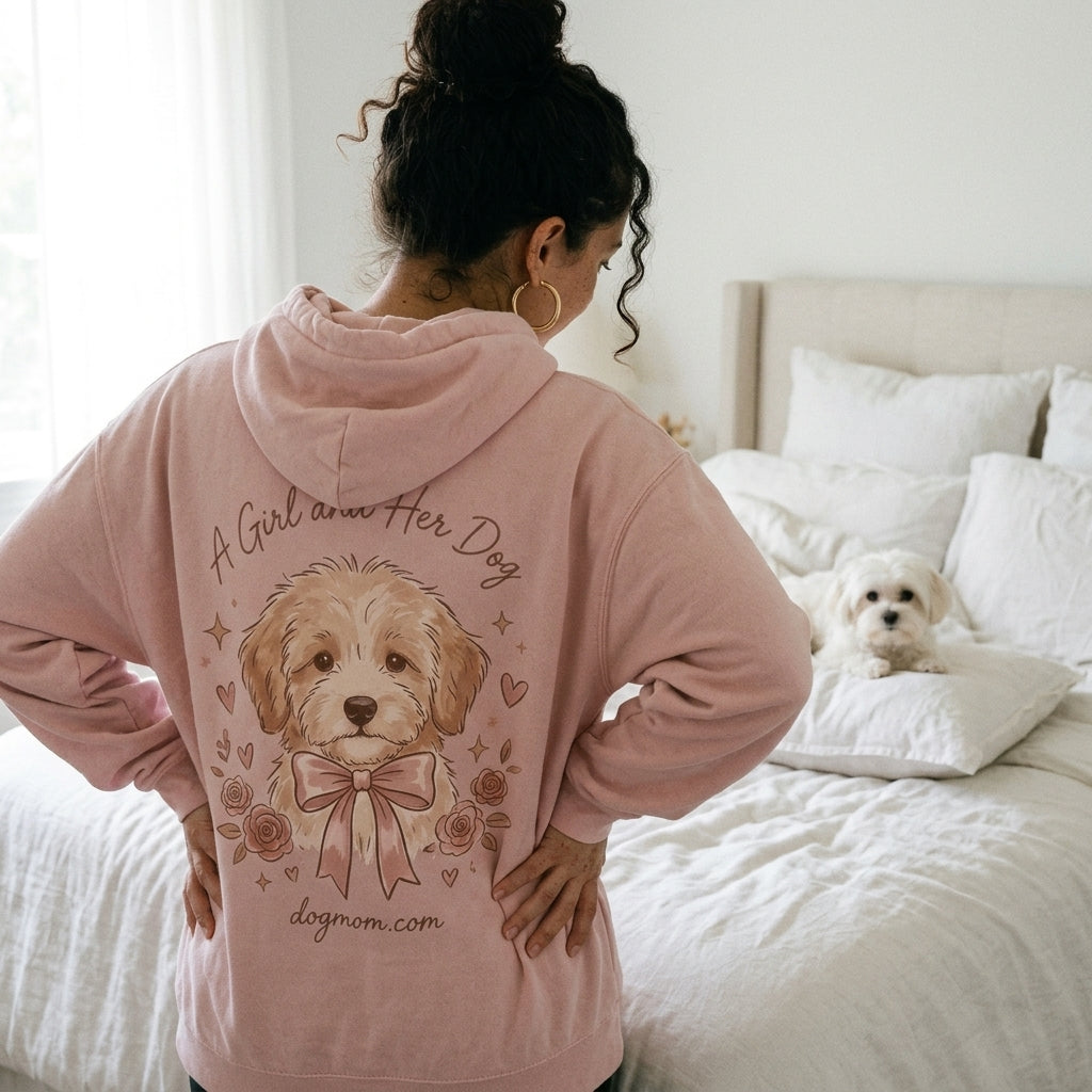 A Girl and Her Dog Hoodie