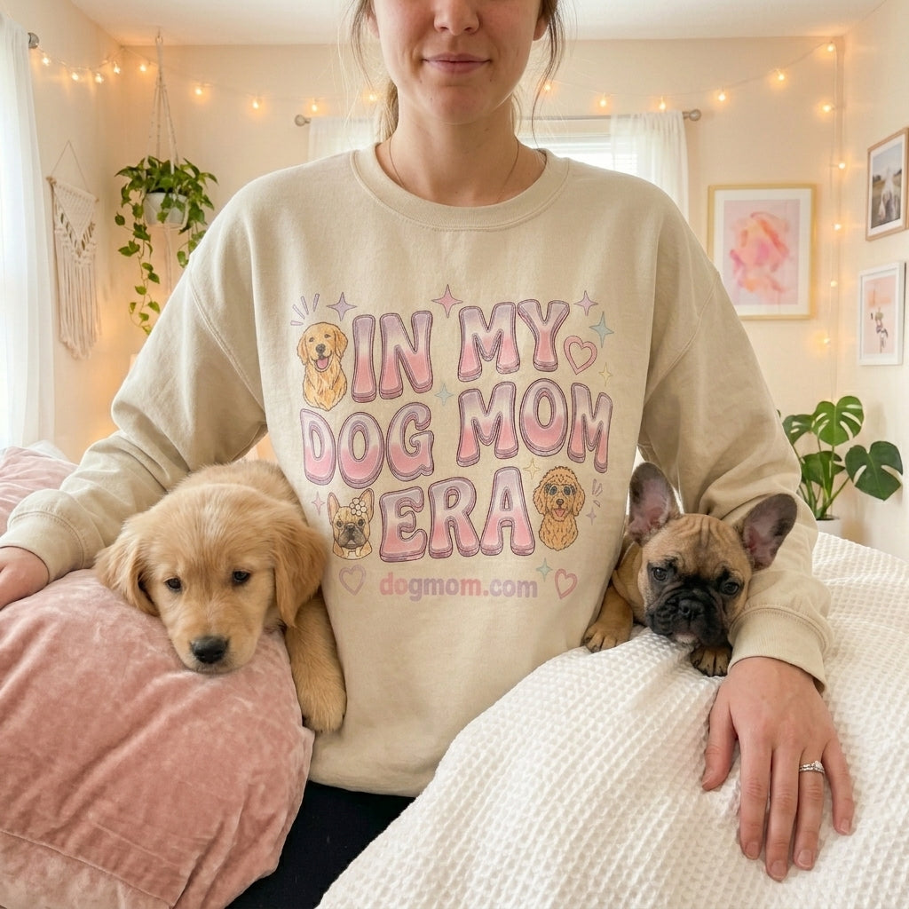 In My Dog Mom Era Crewneck