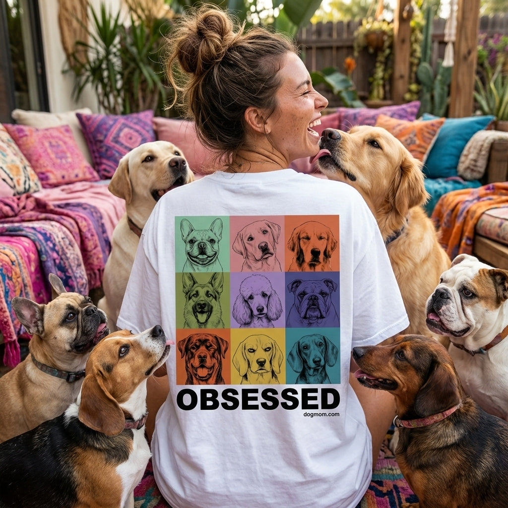 Obsessed Dog Mom Tee