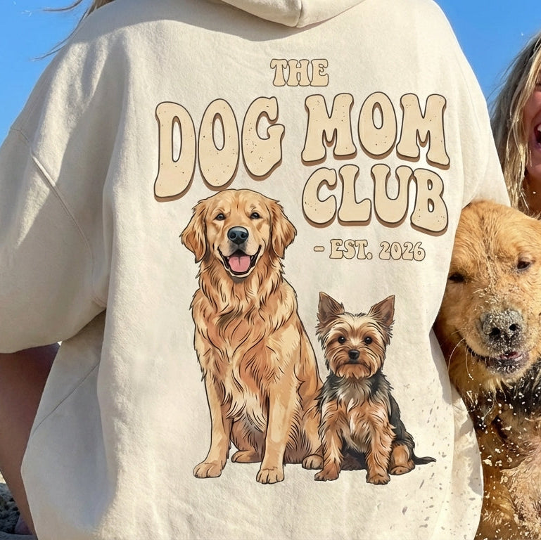 The Dog Mom Club 2026 Hoodie - view 4 - DogMom.com