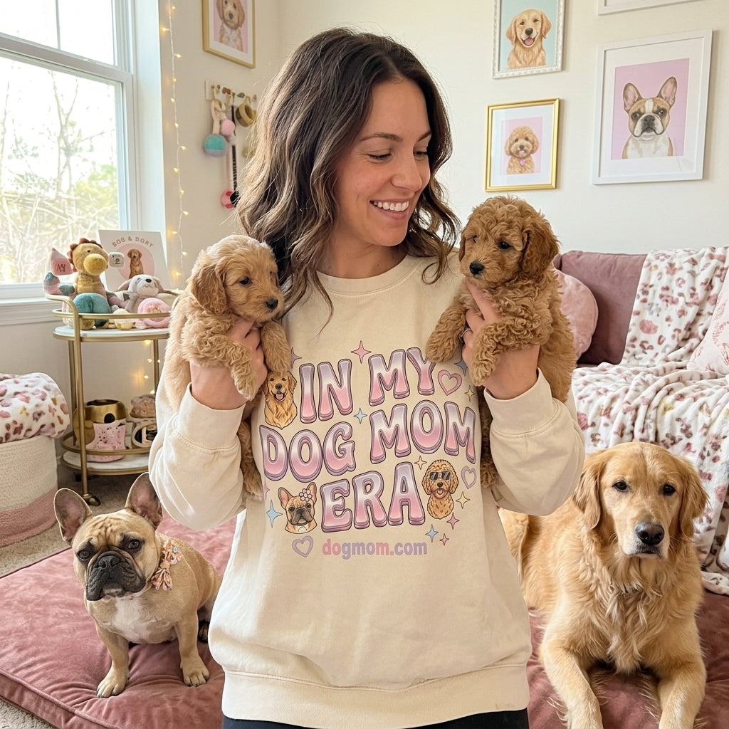 In My Dog Mom Era Crewneck