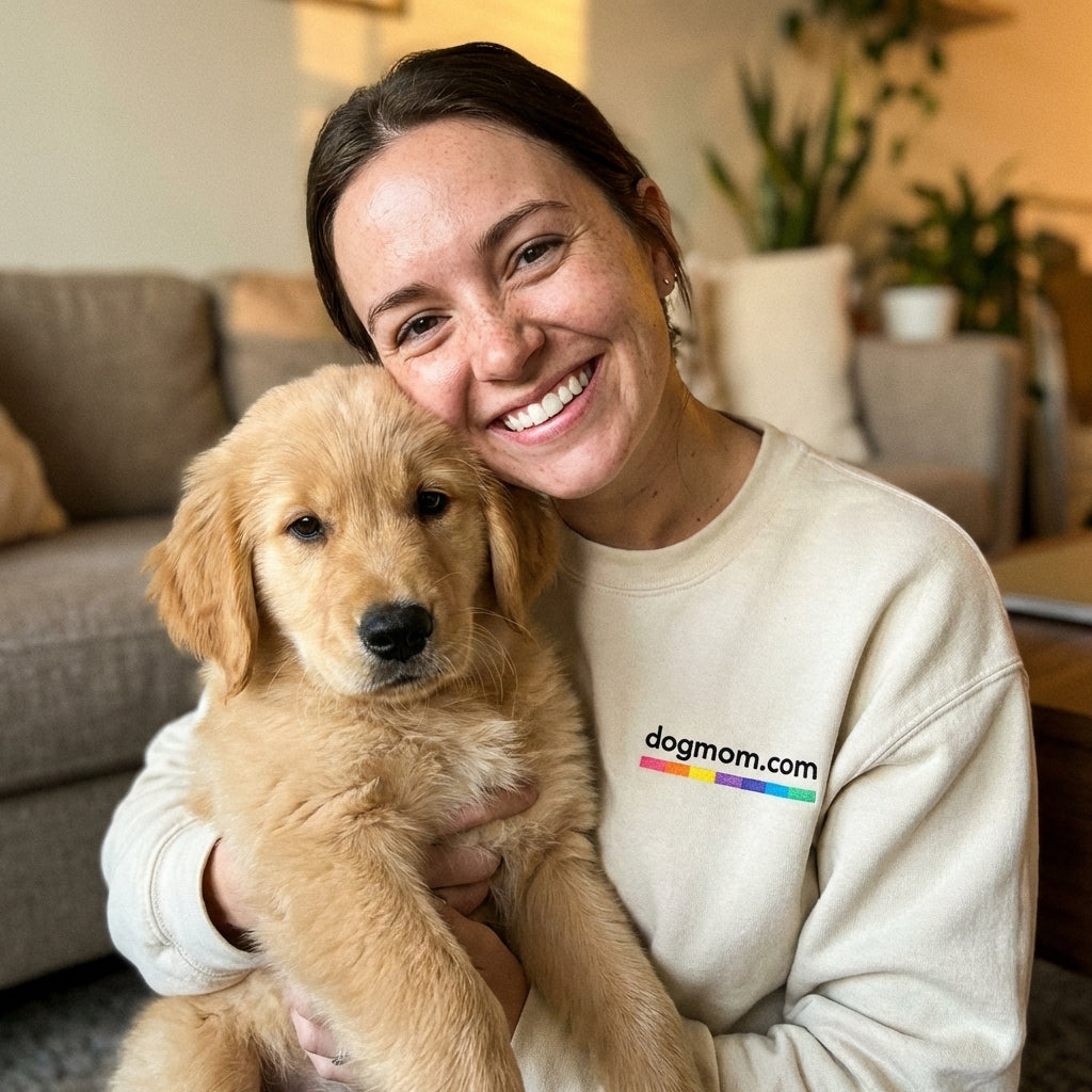 DogMom.com Logo Crewneck Sweatshirt