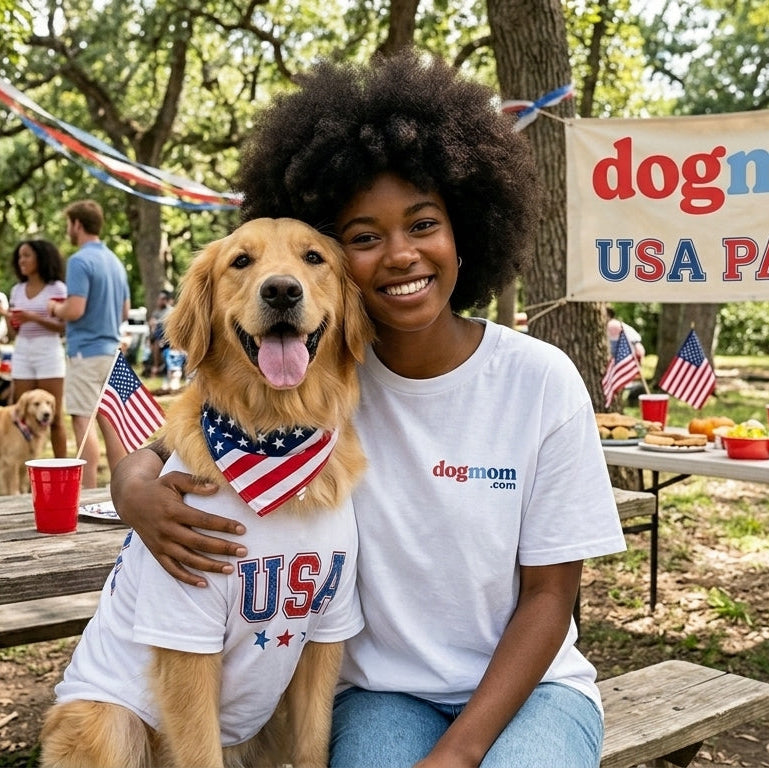 dog mom usa shirt
