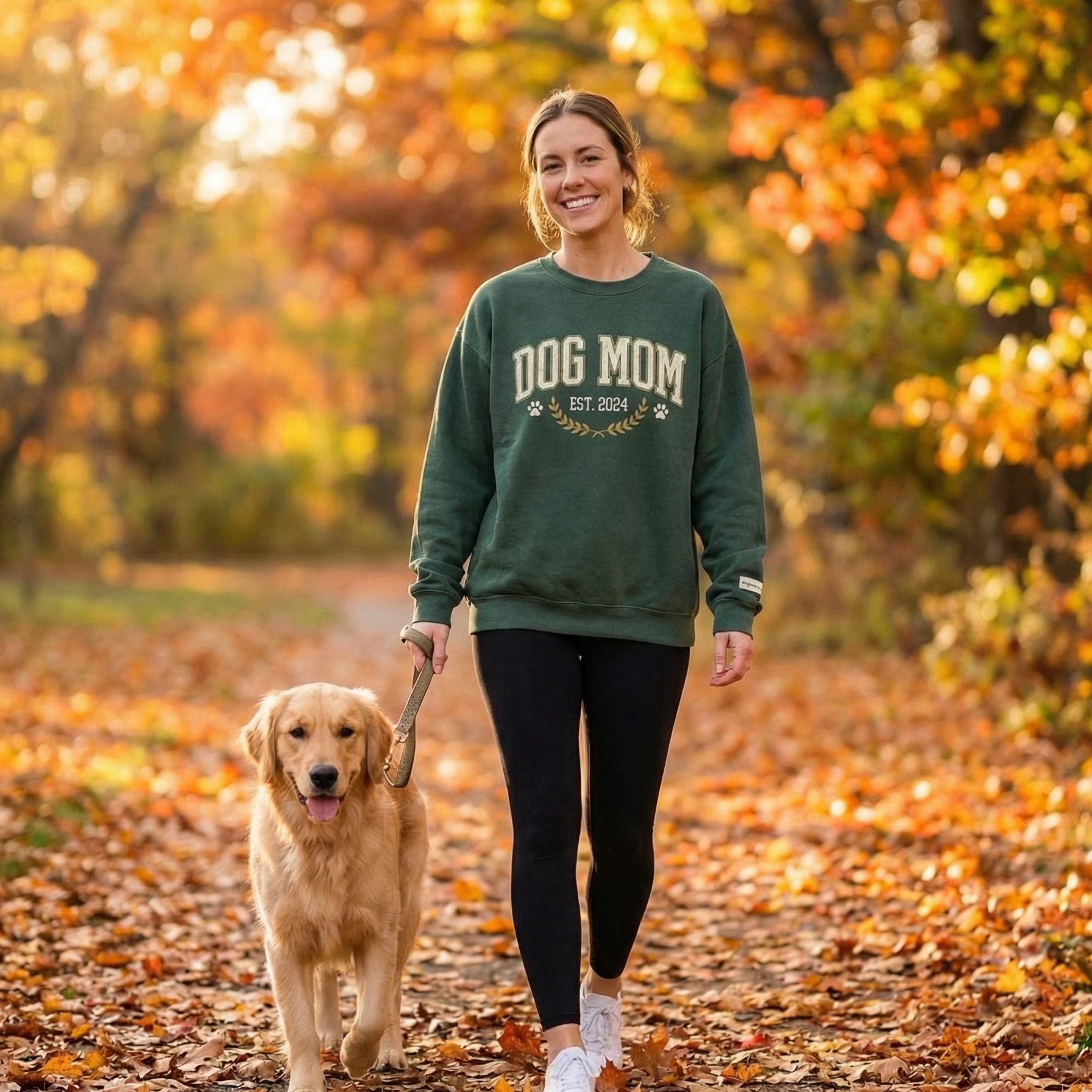 Dog Mom EST. 2024 Crewneck