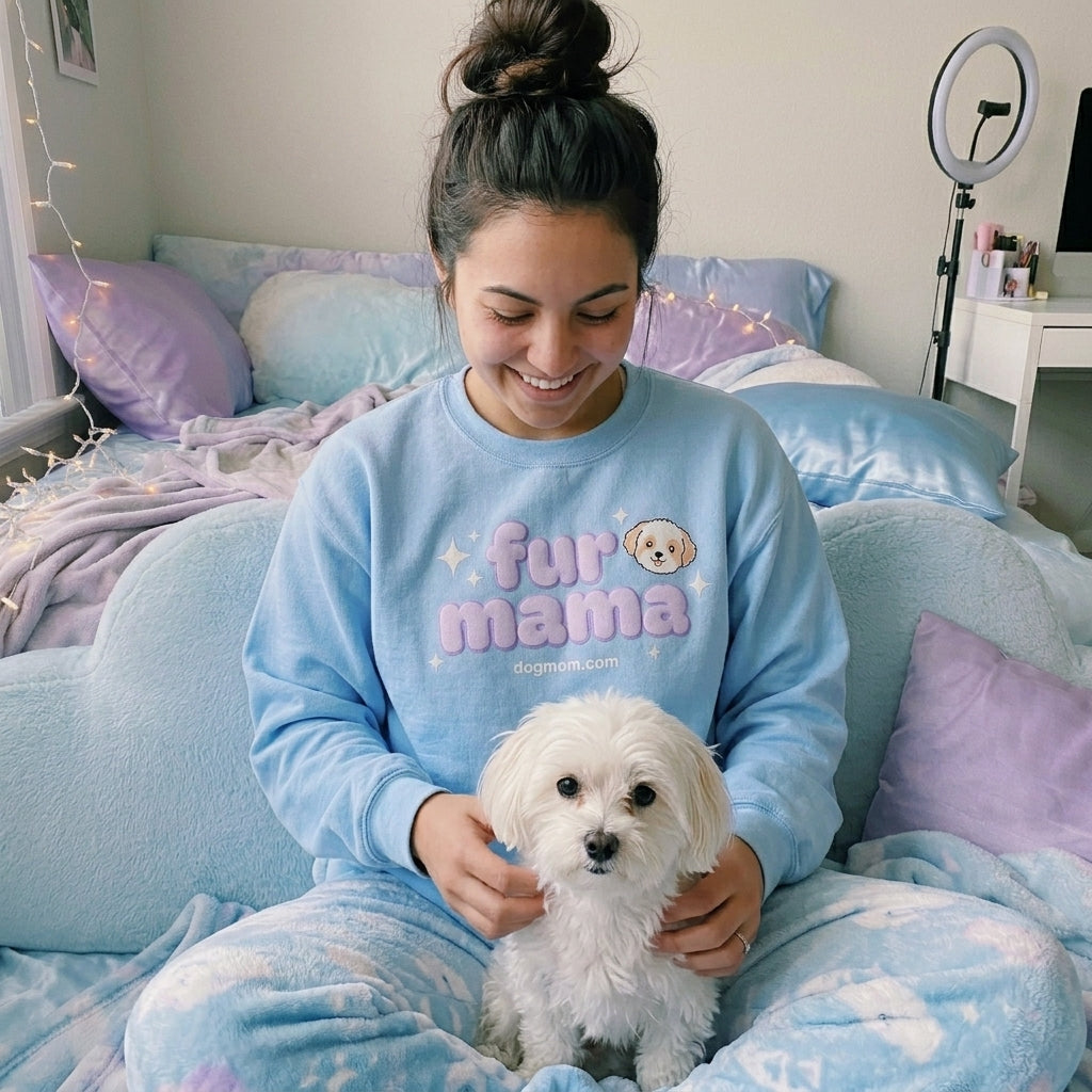 Fur Mama Crewneck Sweatshirt - DogMom.com