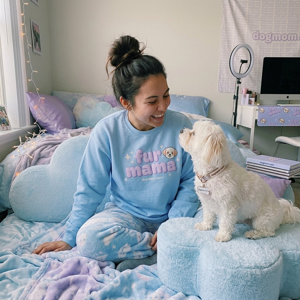 Fur Mama Crewneck Sweatshirt - DogMom.com