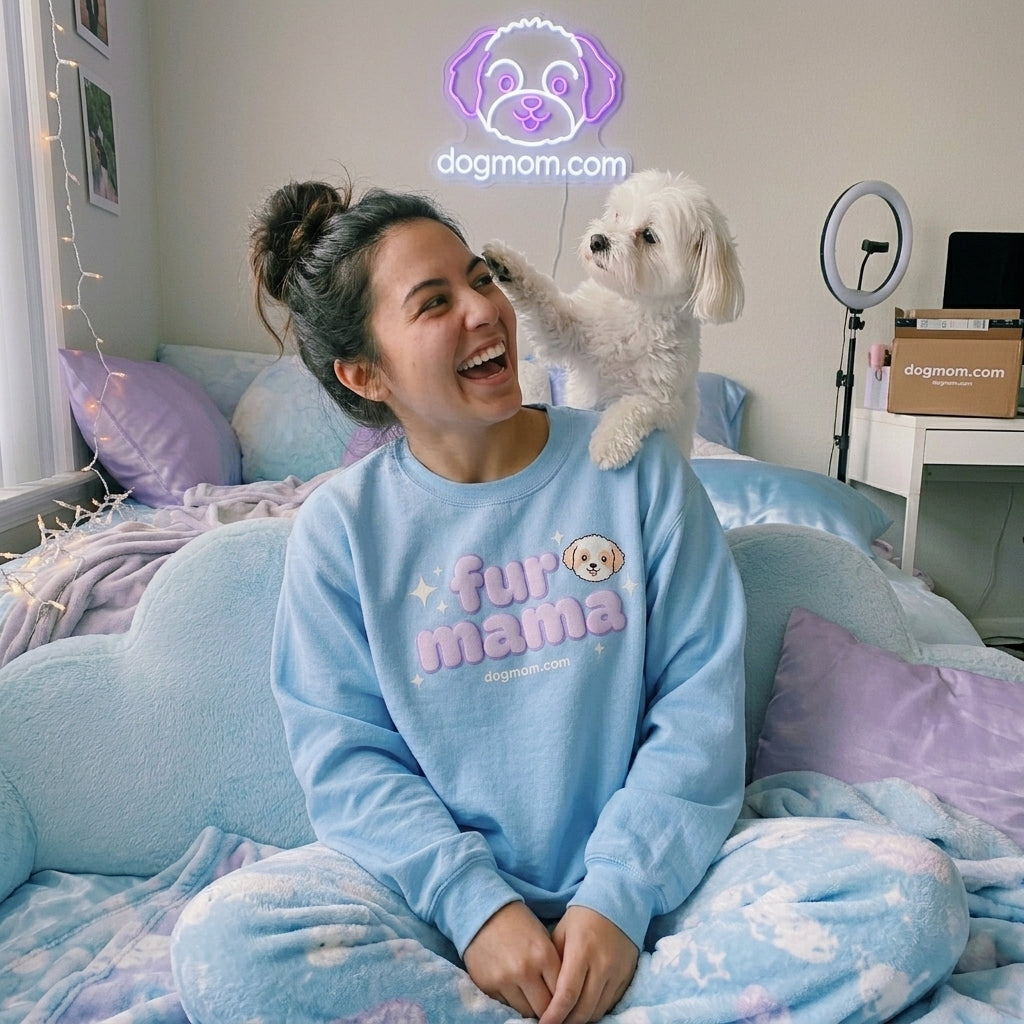 Fur Mama Crewneck Sweatshirt - DogMom.com