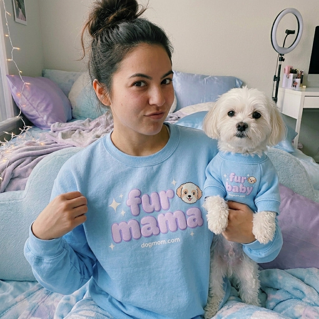 Fur Mama Crewneck Sweatshirt - DogMom.com