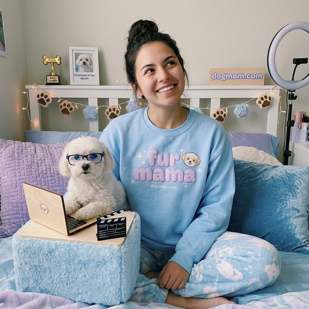 Fur Mama Crewneck Sweatshirt - DogMom.com