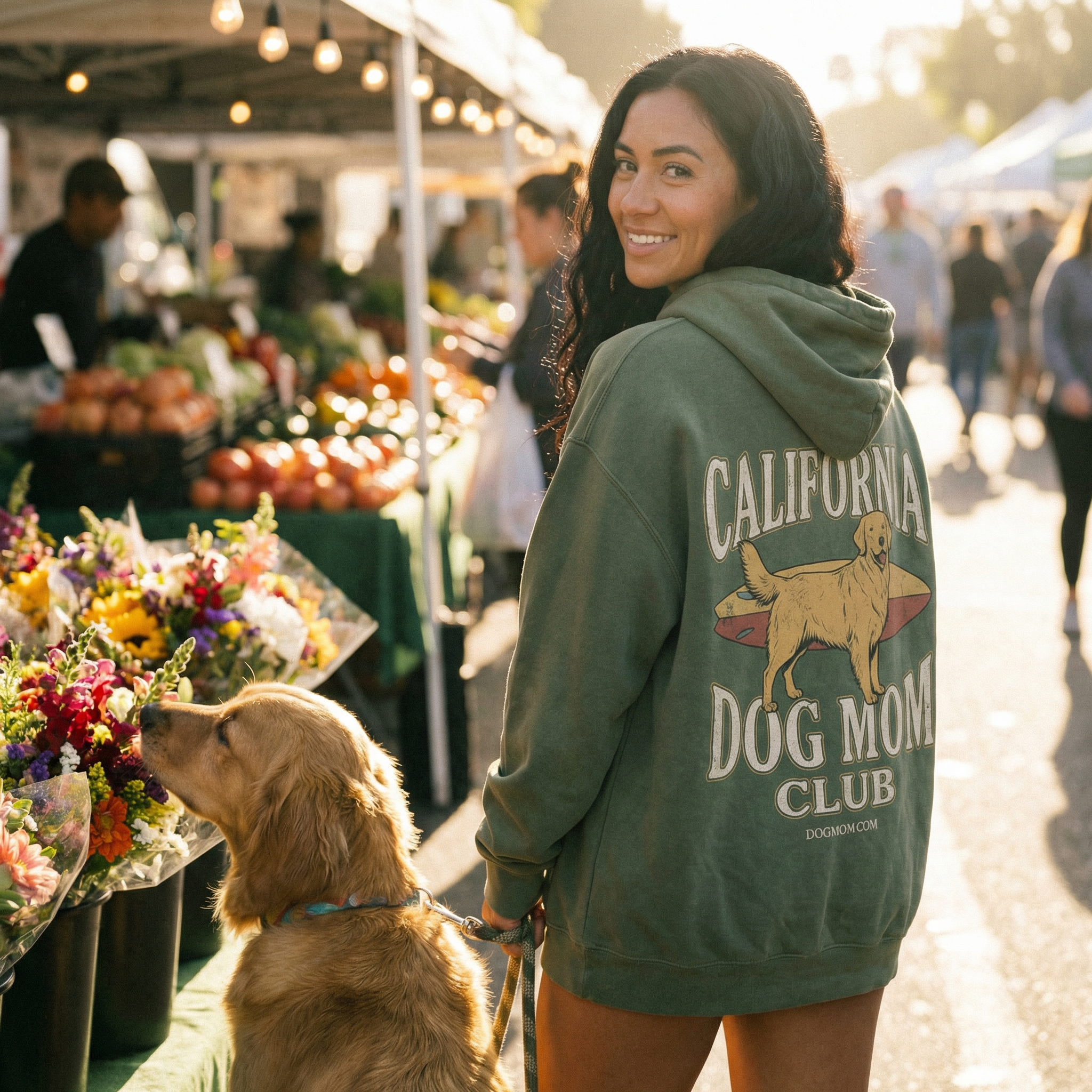 California Dog Mom Hoodie