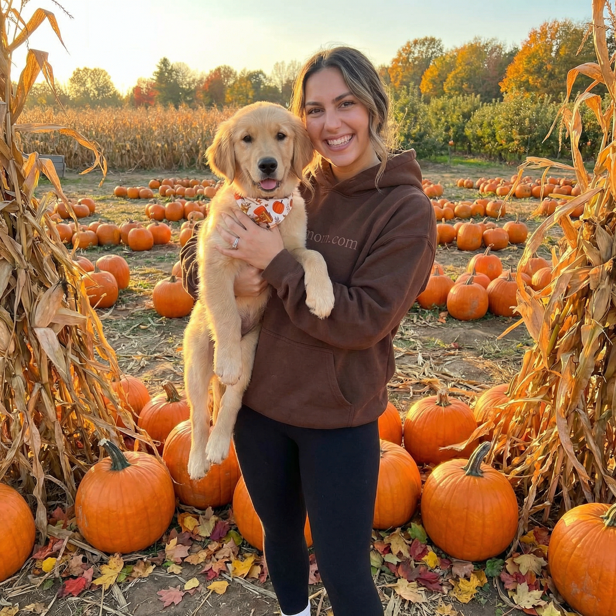 Chocolate Dog Mom Hoodie