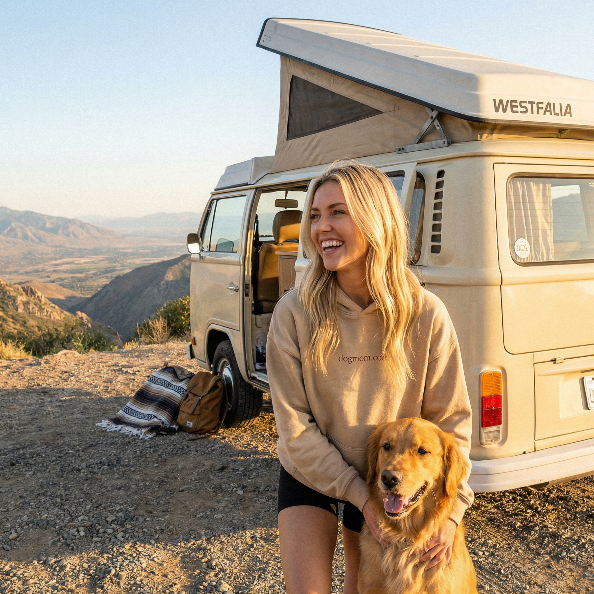 Dogmom.com Natural Hoodie