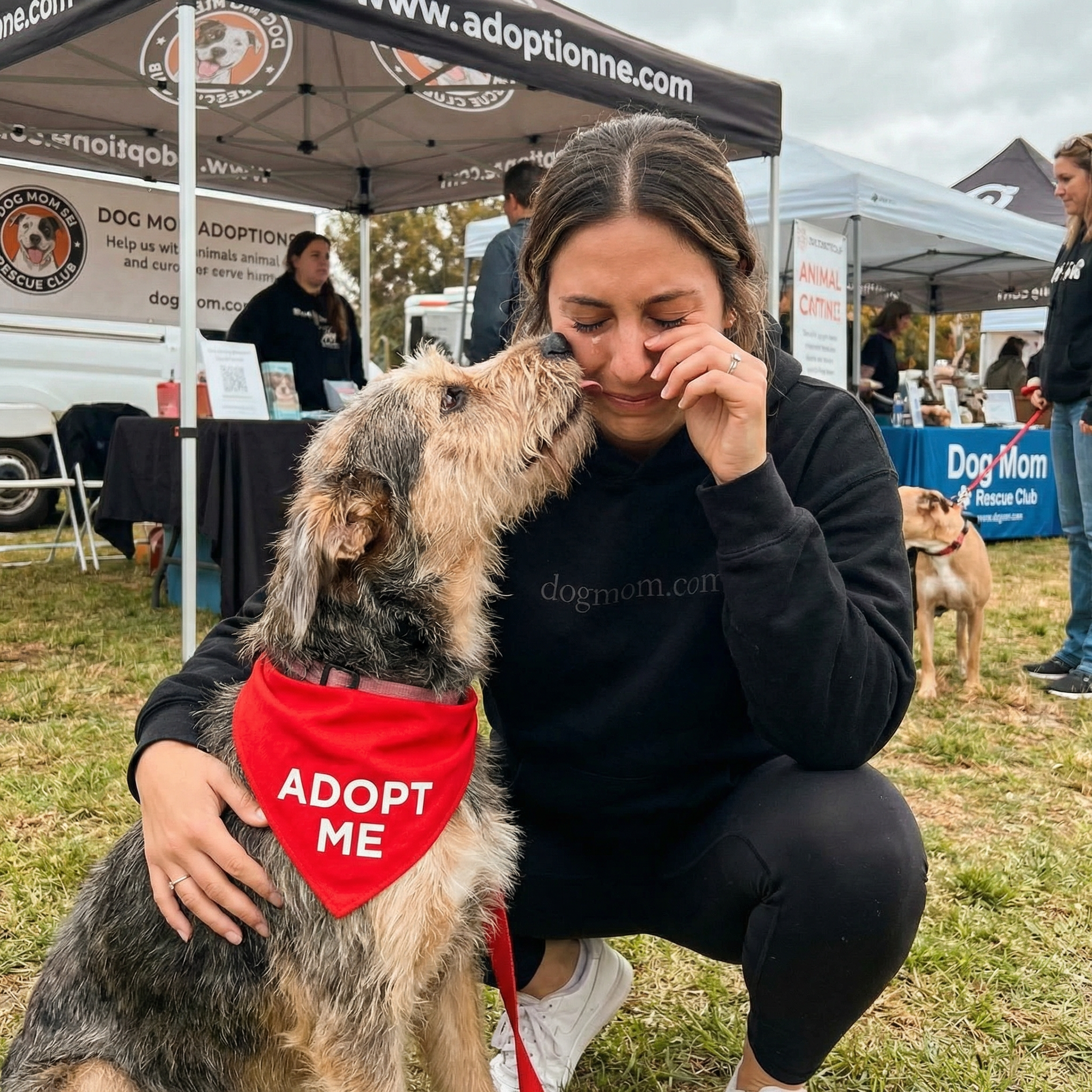 Dog Mom Rescue Club Feeds 10 Dogs Every Month