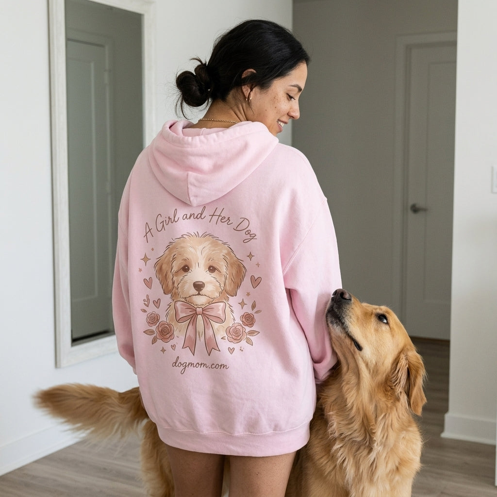 A Girl and Her Dog Hoodie